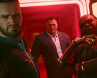 Cyberpunk 2077:s huvudperson "V" till vänster, Jackie i mitten och Dexter DeShawn till höger. (Bildkälla: CD Projekt Red)