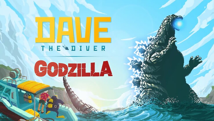 Dave the Diver Godzilla DLC är gratis att ladda ner. (Bildkälla: Mintrocket Studios)
