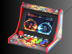Framsidan av arkadskåpet iMP Mini Arcade Pro Switch visas (Bildkälla: iMP Gaming PR)