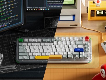 Nuphy kick75 trådlöst mekaniskt tangentbord med hybridprofil. (Bildkälla: NuPhy - redigerad)