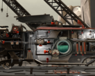 I FAR: Lone Sails måste spelarna styra sin karaktär över en uttorkad havsbotten med hjälp av ett märkligt, segeldrivet landskepp. (Bildkälla: Steam)