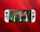 GTA 5-portning visas på en Switch OLED-konsol