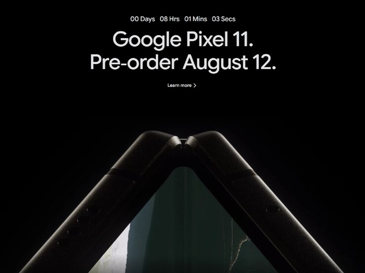 Enligt Google Store börjar förbeställningarna av Pixel 11-serien den 12 augusti kl. 10.00 ET, inte kl. 18.00 ET.