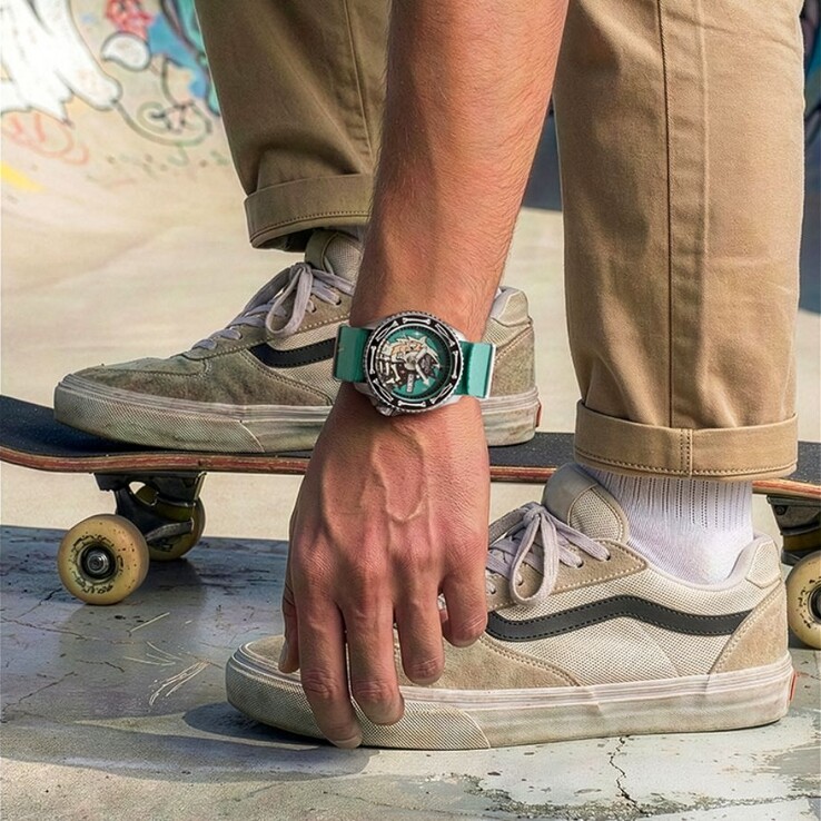 Samarbetsklockan Seiko 5 Sports x Poorboy SRPM17K. (Bildkälla: Seiko via Q-P Magazine)