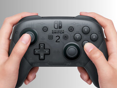 Nintendo Switch 2 Pro controller mockup (Bildkälla: Nintendo of America)