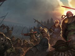 En bild från spelet Battle Brothers.