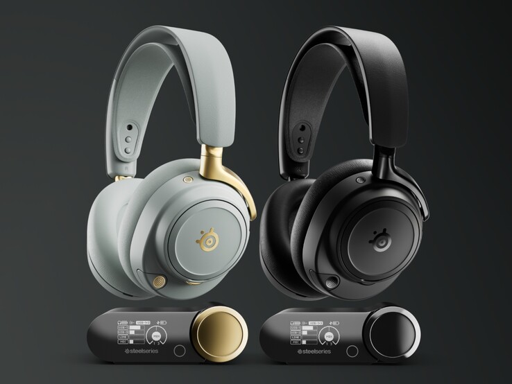 Arctis Nova Elite i båda färgställningarna. (Bildkälla: SteelSeries)