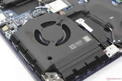 De superhöga fläktljudnivåerna i Overdrive-läget är förmodligen inte värda de mycket små vinsterna i prestanda (Bildkälla: Notebookcheck)