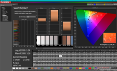 ColorChecker före kalibrering