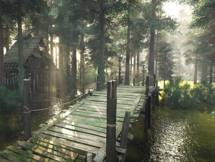 Imponerande grafik i Crimson Desert.