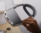 Samsung Galaxy XR headset. (Bildkälla: MKBHD på YouTube, skärmdump)