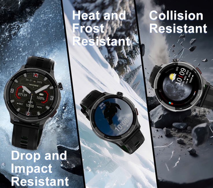 Denna Garmin-liknande smartklocka är tänkt att vara ganska robust (Bildkälla: DTNO.1)