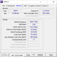 CPU-Z-minne