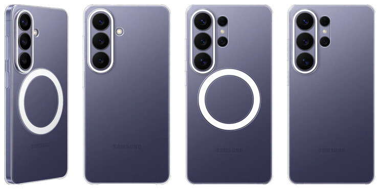 Läckta magnetiska och icke-magnetiska mobilskal för Galaxy S26-serien