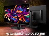 MAG 322UP QD-OLED E16 innehåller samma Gen 3 QD-OLED-panel som förra årets MAG 321UP. (Bildkälla: MSI)