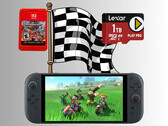Benchmark för lagring i Mario Kart World Switch 2 (Bildkälla: Nintendo of America, Lexar med ändringar)