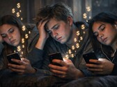 Tonåringar som scrollar i sociala medier i jakt på dåliga nyheter medan leverantörerna av sociala medier tjänar pengar.