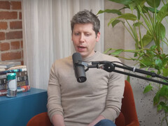 OpenAI:s vd Sam Altman talar om farorna med avancerad AI. (Bildkälla: YouTube/This Past Weekend)