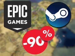 Sid Meier's Civilization VI är för närvarande rabatterat med 90% på både Steam och Epic Games Store. (Bildkälla: Steam / Epic Games)