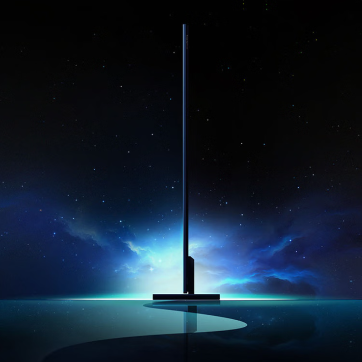 TCL Q10M Ultra TV beskrivs som en ultratunn modell. (Bildkälla: JD.com)
