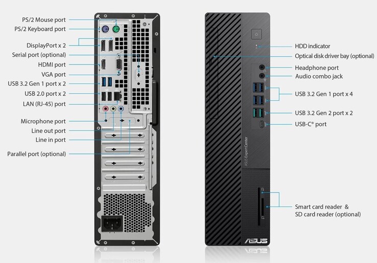 Asus ExpertCenter D9 SFF D900SC (källa: Asus)