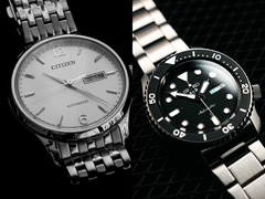 One Citizen och Seiko-klocka