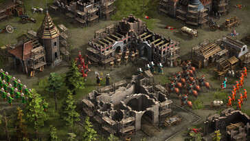En bild som visar en stad i Cossacks 3.