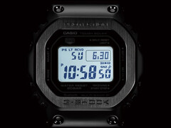 Casio G-Shock GMW-B5000D-1 (på bilden) har en solid skruvlåsad baksida och har DLC-behandlats för att motstå slitage. (Bildkälla: Casio)