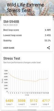3DMark Wild Life Extreme Stresstest.