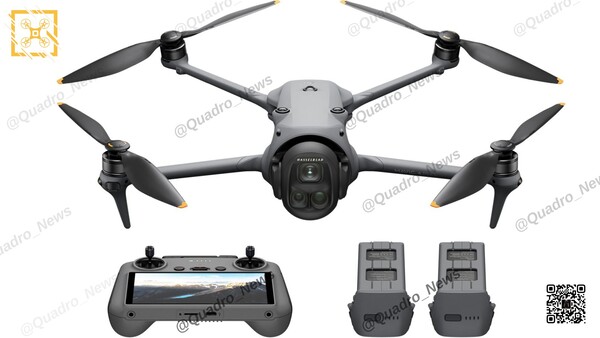 Mavic 4 Pro Fly More Combo. (Bildkälla: via Igor Bogdanov)
