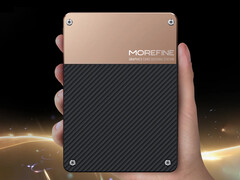 Morefine G2 kommer att börja levereras från och med 20 maj 2026. På bilden: en kampanjbild som visar dess kompakta design.