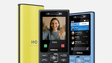 Nokia 200 4G finns i färgerna svart, blått och gult