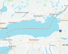 Namnet på Ontariosjön förblir oförändrat på MapQuest.