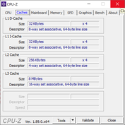 CPU-Z Cache