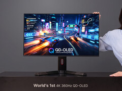 Samsung Display utvecklar världens första 4K 360Hz QD-OLED för bildskärmar.