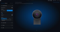 Dell Peripheral Manager - kamerakontroll