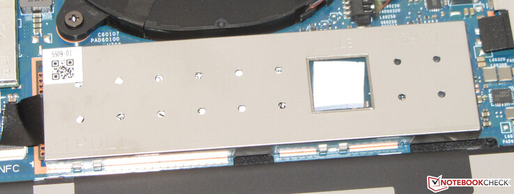 En PCIe-4 SSD fungerar som systemenhet.