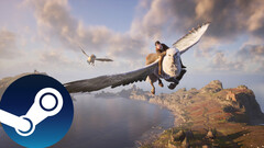 En skärmdump i spelet från Hogwarts Legacy som visar upp traverseringsmekaniken i spelet. (Bildkälla: Steam - Redigerad)