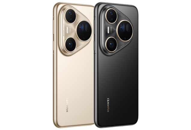 Huawei Pura 80 Ultra i klassisk svart och guldfärgad finish (Bildkälla: Huawei)