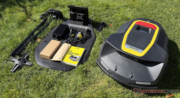 Omfattning av leverans av RTK robotgräsklippare Kärcher RCX 6