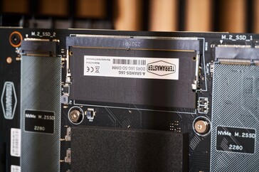 RAM-minnet kan bytas ut.