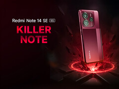 Redmi Note 14 SE kommer att utrustas med Dimensity 7025 Ultra. På bilden: en kampanjbild av mellanklassmobilen. (Bildkälla: Xiaomi)