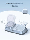 Ugreen nya MagFlow 3-i-1 magnetisk trådlös laddare. (Bildkälla: Ugreen)