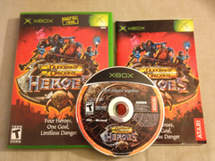 Den Xbox-exklusiva Dungeons and Dragons Heroes-skivan och fodralet