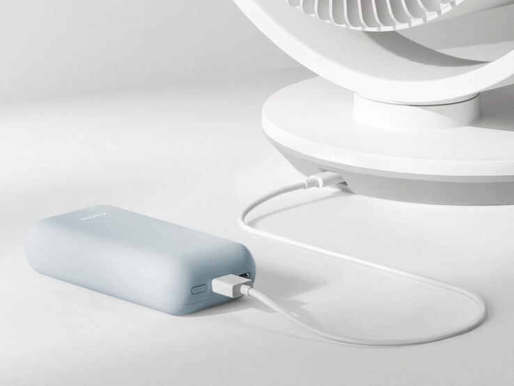 Xiaomis Smart Desktop Air Circulation Fan (bilden) kan drivas med en powerbank. (Bildkälla: Xiaomi)
