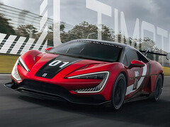 BYD Yangwang U9 Track Edition som satte ett nytt hastighetsrekord för elbilar. (Bildkälla: BYD)