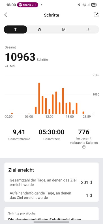 Amazfit Active 2: Aktivitet