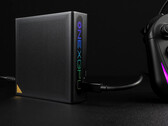 I Cyberpunk 2077 hade USB4 v2 ett försprång på cirka 25% jämfört med sin föregångare. På bilden: OneXGPU Lite eGPU. (Bildkälla: ETA Prime)