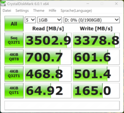 Den andra SSD-enheten är endast ansluten via PCIe 4.0 x2.