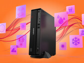 ThinkCentre M75s Gen 6 väger 4,8 kg och mäter 336 x 300 x 89 mm.